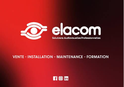 ELACOM - Aperçu de la plaquette ELACOM en format PDF